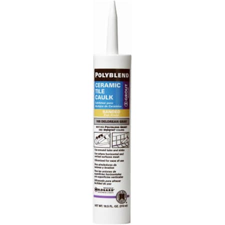 M-D Building Products PC1110S-6 10.5 oz. Polyblend Ceramic Tile Caulk- Snow White 122524